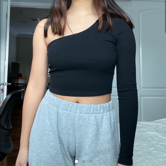 PacSun Tops - Pacsun One Shoulder Long Sleeve